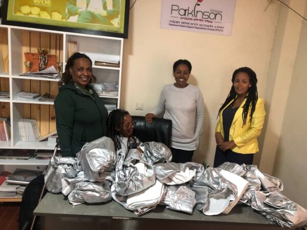 International Fund for Africa Donates Washable Adult Diapers to Parkinson’s Patients